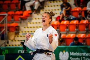 Aur european pentru Florentina Ivănescu la Judo Universitar, categoria 63 kg 1 Sursă foto: FB CSM Pietsti