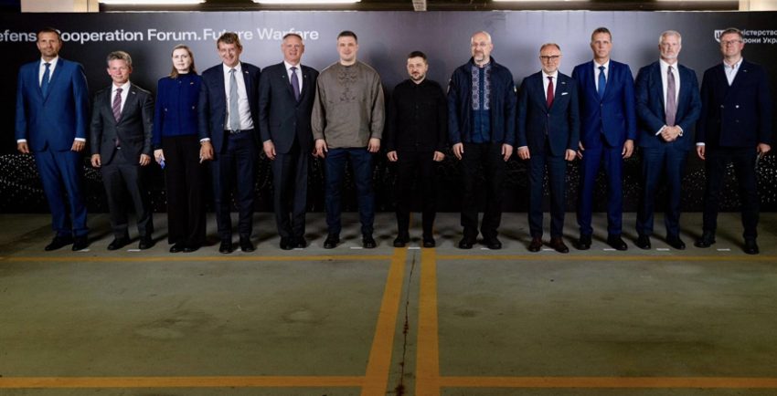 Moșteanu la Kiev cu Volodimir Zelenski Sursă foto: FB Ionut Mosteanu