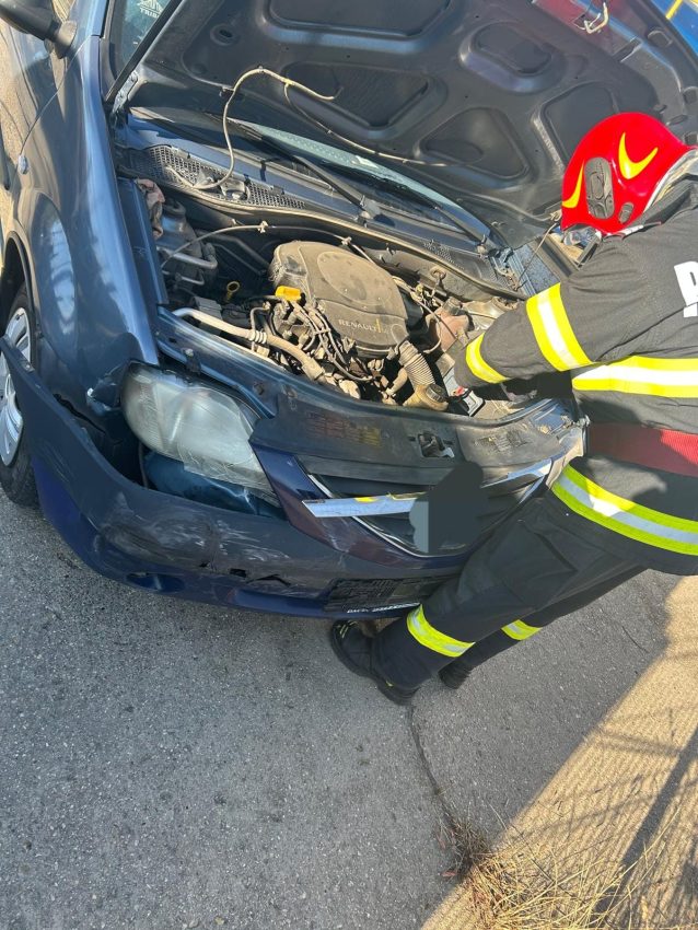 Accident rutier între două autoturisme pe DN 73 1 accident auto