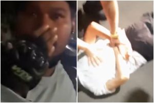 page 1 - Un livrator străin, lovit cu pumnul în față pe o stradă din Capitală! Agresorul a fost arestat