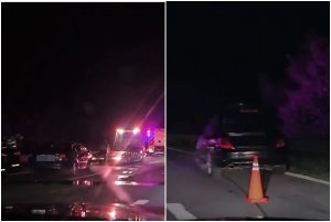 page - (VIDEO) Accident pe Autostrada A1, noaptea trecută!