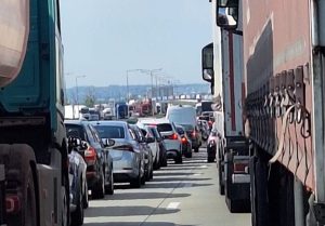 WhatsApp Image 2025 05 01 at 09.48.45 1024x712 1 - Aglomeraţie pe sensul de ieşire din ţară al DN 5 Giurgiu – Ruse