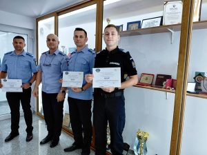 542556620 1108661641368060 5409544678367664361 n - De ziua Jandarmeriei Rurale, jandarmii argeșeni s-au întrecut la tenis de masă