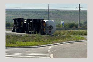 cisterna rasturnata gaz