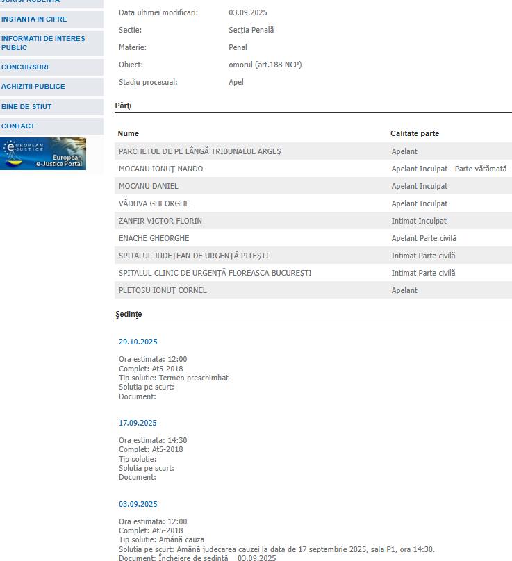 Azi se judecă primul termen din apel, în dosarul în care Dani Mocanu și fratele lui, Nando sunt acuzati de tentativă de omor 1 fdhdfjftj - Azi se judecă primul termen din apel, în dosarul în care Dani Mocanu și fratele lui, Nando sunt acuzati de tentativă de omor