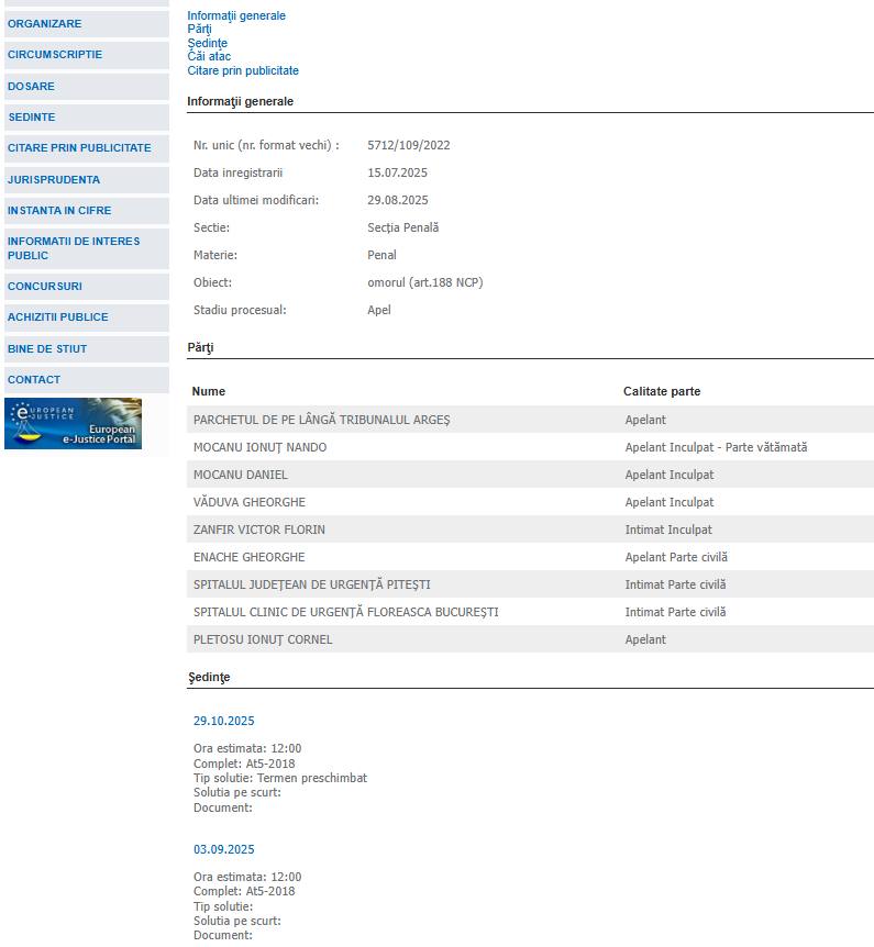 Azi se judecă primul termen din apel, în dosarul în care Dani Mocanu și fratele lui, Nando sunt acuzati de tentativă de omor 2 - Azi se judecă primul termen din apel, în dosarul în care Dani Mocanu și fratele lui, Nando sunt acuzati de tentativă de omor