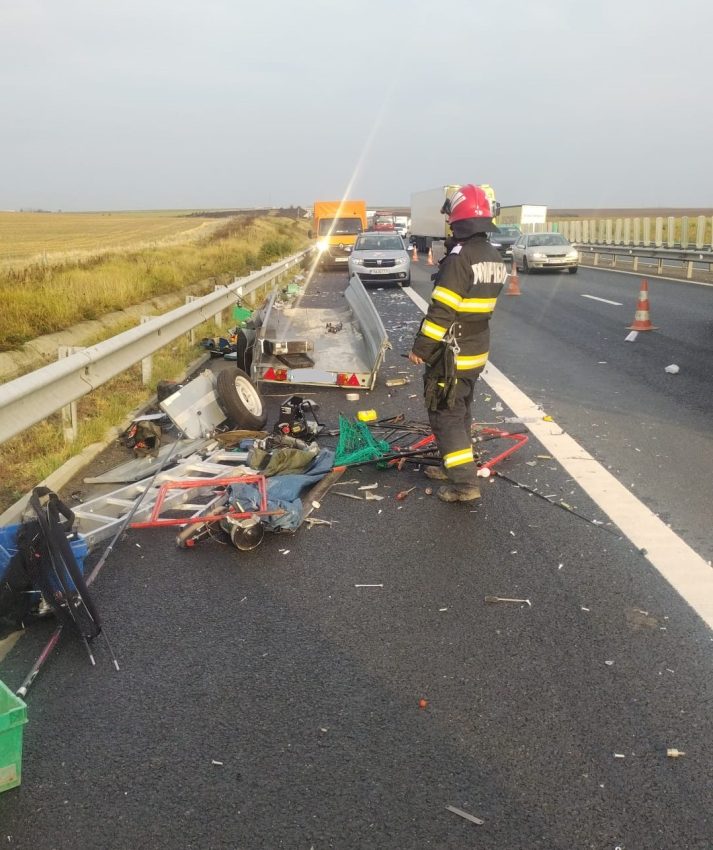 541895263 1087413340146892 3251058336171453974 n - Accident pe Autostrada A1! Trafic îngreunat