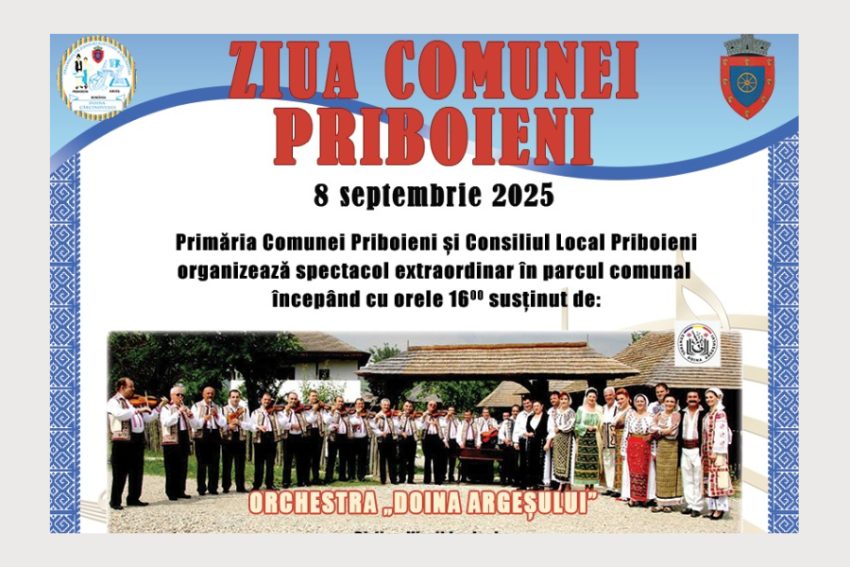 ziua comunei Priboieni
