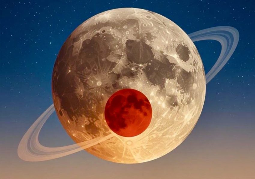 eclipsa luna 1 Sursă foto: FB Autoritatea Națională pentru Cercetare - România