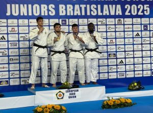 Bronz european pentru piteșteanul Darius Dobre la Campionatul European de judo pentru juniori 29 Sursă foto: FB Direcția Județeană de Sport Argeș