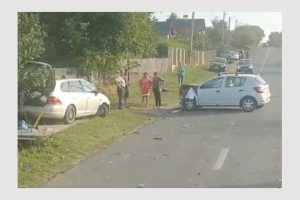 accident la Davidești