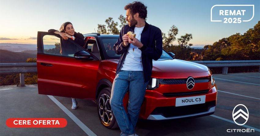 Noul Citroën C3 la Eurial Pitești! De la 12.929 euro cu TVA și REMAT incluse! 4 Citroen C3 la Eurial Pitești