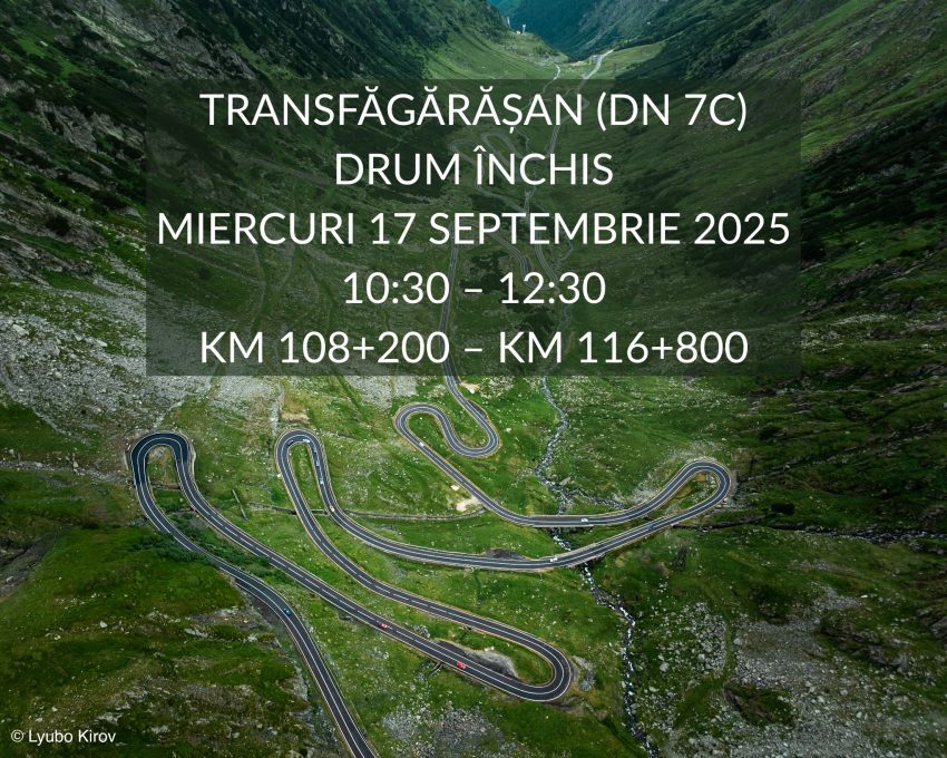 Atenție, șoferi! Traficul pe Transfăgărășan va fi închis pe 17 septembrie 1 544881208 1382506993679481 8829274064160476228 n 1 - Atenție, șoferi! Traficul pe Transfăgărășan va fi închis pe 17 septembrie