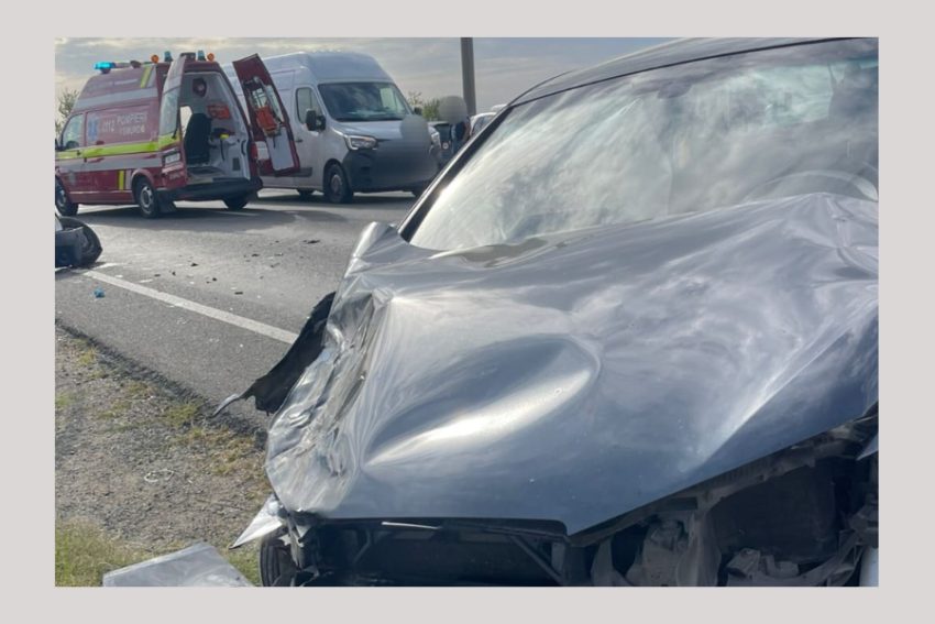 accident masina Albota accident masina Albota
