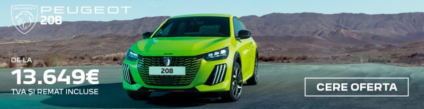 Peugeot 208 la Eurial Pitesti 
