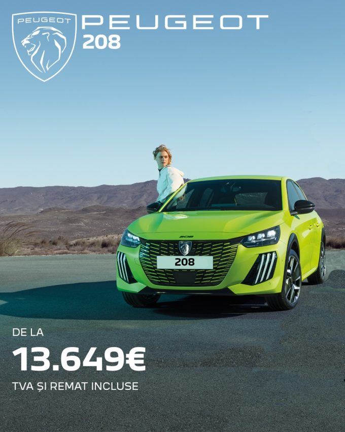 Peugeot 208 la Eurial Pitesti 