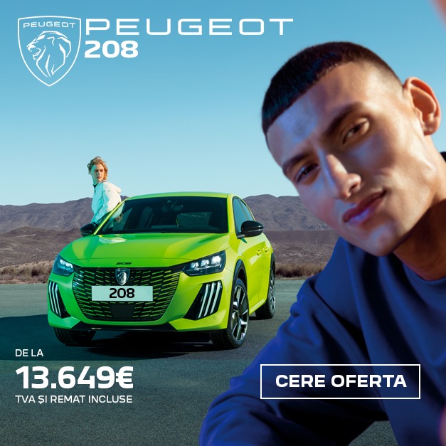 Peugeot 208 la Eurial Pitesti 