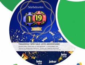 trageri aniversare 2025 768x768 1 - Șanse mai mari! Trageri duble pentru jocurile Loto 6/49, Joker și Loto 5/40