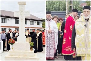 page 1 - Sfințirea Crucii din Micești - un moment de credință care a unit întreaga comunitate