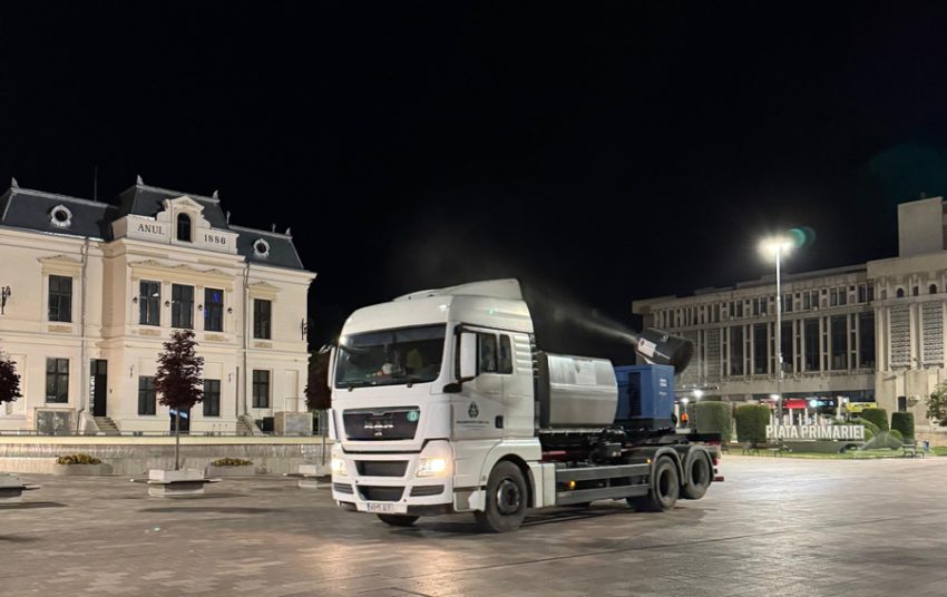 trecere dezinsectie 2025 Sursă foto: FB Primăria Munciipiului Pitești