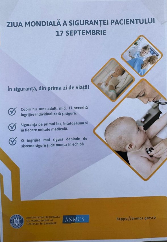 SJU Pitești a marcat Ziua Mondială a Siguranței Pacienților 1 SJU Pitești