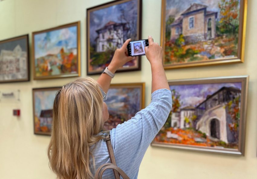 Vernisaj expozitie pictura 18 septembrie 2025 1 Sursă foto: CJ ARges