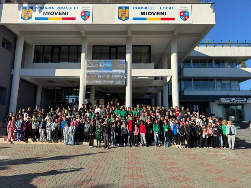 Sursă foto: FB Primăria Orașului Mioveni. 