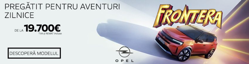 Noul Opel Frontera de la 19.700 euro cu TVA și REMAT incluse! La Eurial Pitești! 3 Noul Opel Frontera la Eurial Pitesti