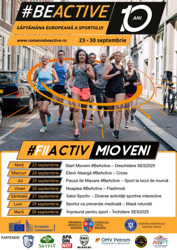 Sport și comunitate: Mioveni aleargă spre un stil de viață sănătos 1 Sursă foto: FB Primaria Orasului Mioveni
