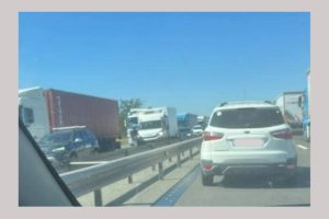 Două persoane rănite într-un accident grav pe A1 București-Pitești 13 1 1 - Două persoane rănite într-un accident grav pe A1 București-Pitești