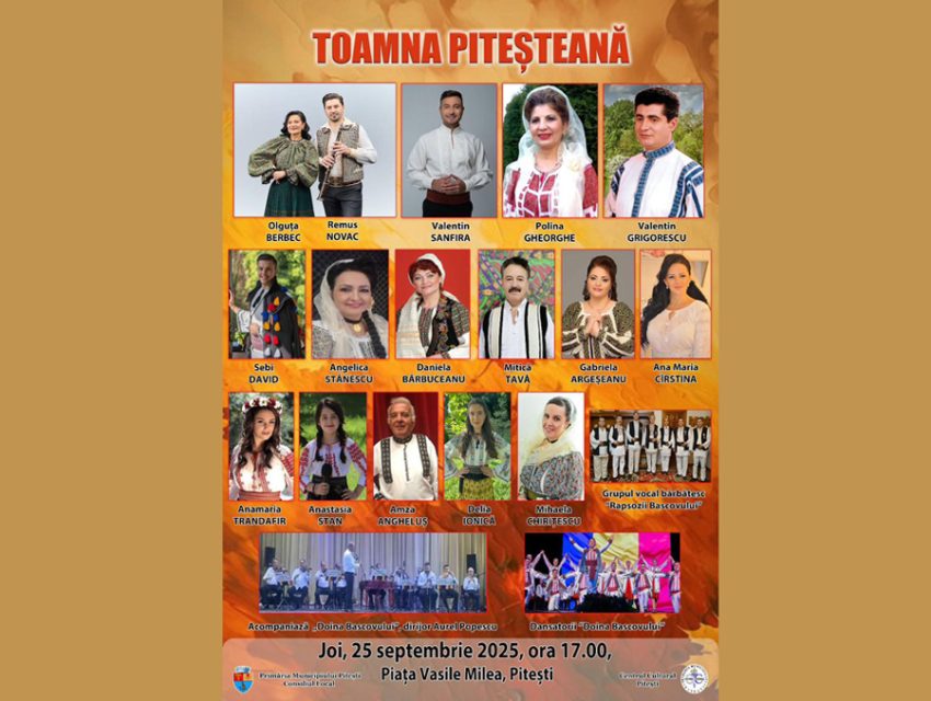 toaman pitesteana deschidere spectacol 1 Sursă foto: FB Primăria Municipiului Pitești