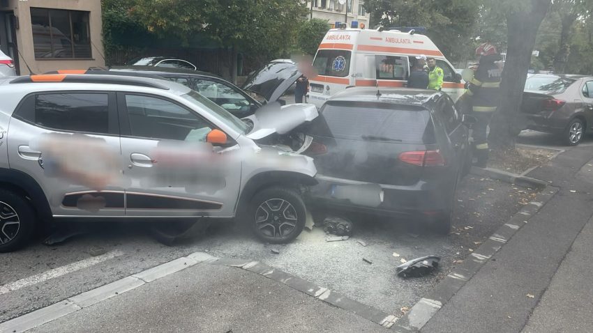 accident masini Pitesti