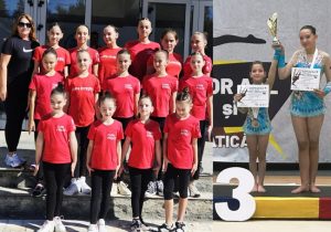Gimnastele Centrului Cultural Pitești strălucesc la Bistrița! Noi medalii pentru Argeș 17 Sursă foto: FB Centrul Cultural Pitești.
