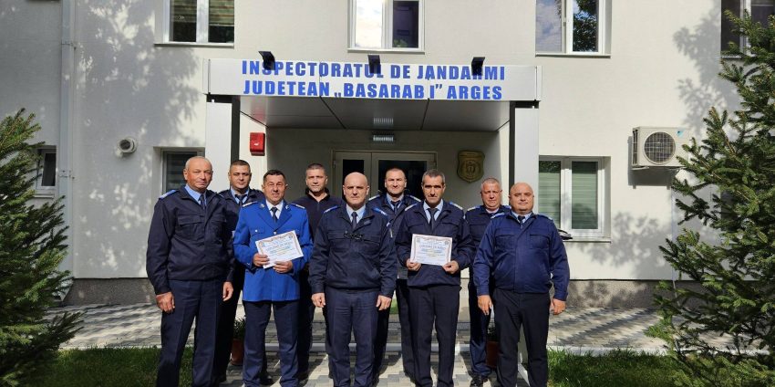 Zi emoționantă la Jandarmeria Argeș 1 557514215 1132540372313520 5304496030955391901 n - Zi emoționantă la Jandarmeria Argeș