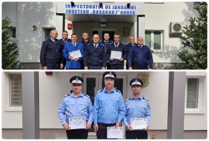 page 1 - Zi emoționantă la Jandarmeria Argeș
