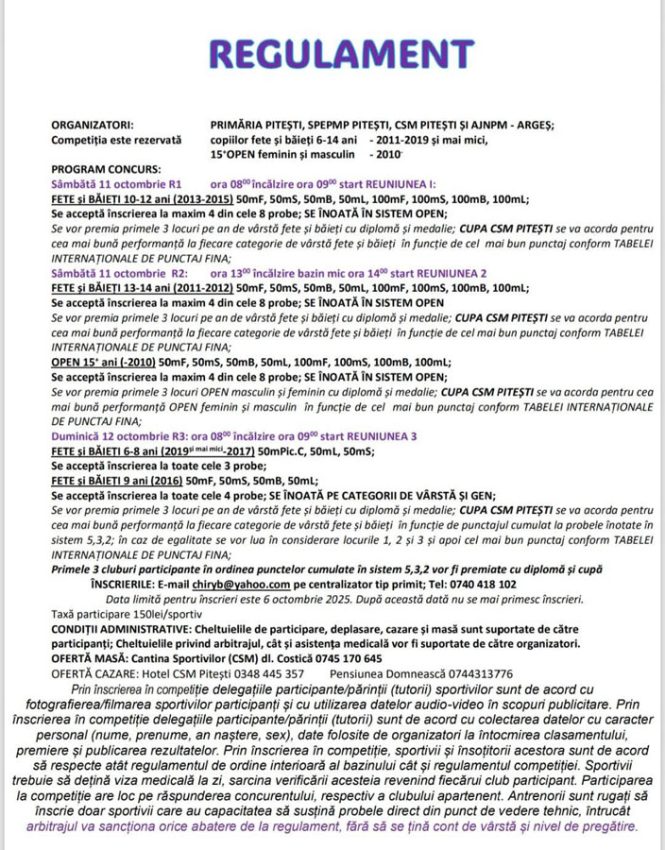 Sursă foto: FB Primăria Municipiului Pitești.