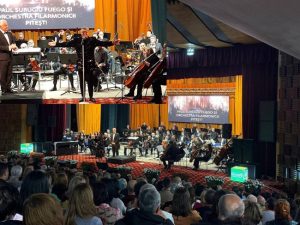 Fuego și Filarmonica Pitești au încântat publicul cu un concert pop-simfonic memorabi 1 Sursă foto: FB Cristian Gentea.