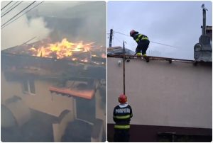 (VIDEO) Incendiu în Valea Mare Pravăț! Acoperișul unei case a luat foc 1 page 1 - (VIDEO) Incendiu în Valea Mare Pravăț! Acoperișul unei case a luat foc
