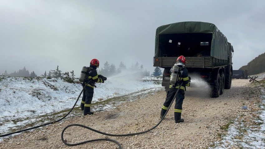Argeșul, gazda unui exercițiu complex de intervenție organizat de MAE 2 exercițiu în Argeș