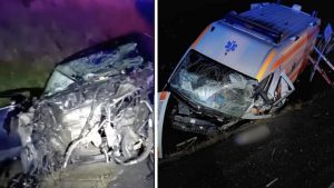 557658878 837471992274868 856009056827960485 n - Accident grav între o ambulanță și o mașină! O femeie a murit, iar alte 5 persoane au ajuns la spital