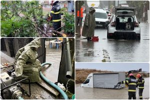 page 4 - Bilanțul oficial al ciclonului Barbara în România: gospodării inundate, mașini avariate, copaci doborâți și drumuri blocate