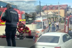 accident victima paramedici Maracineni