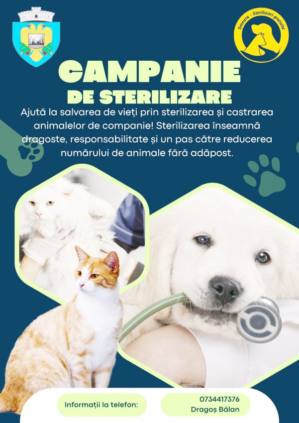 bradu sterilizari - Bradu a încheiat un parteneriat cu Tierhilfe Hoffnung – Adăpostul de Câini Smeura