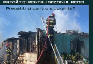 15.10 - Pregătirea locuințelor și gospodăriilor pentru sezonul rece. Recomandările pompierilor argeșeni