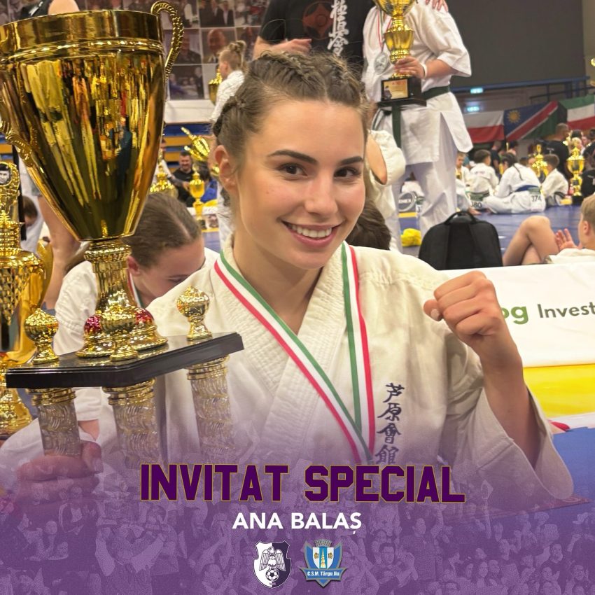 Piteșteanca Ana Balș - invitatul special în deschiderea meciului de baschet de sâmbătă 2 Fc Argeș Basketball meci baschet