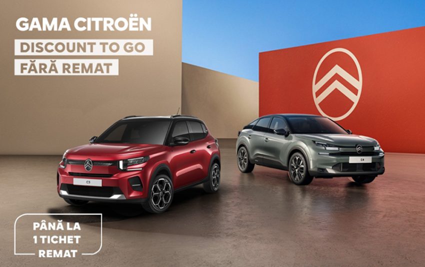 citroen c3 si c4 doi - Vino la Eurial Pitești și profită de oferta Citroën: „DISCOUNT TO GO FĂRĂ REMAT”, în limita stocului