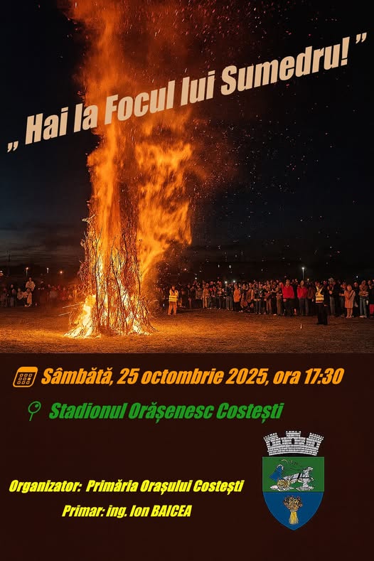 568280302 1133349278982418 9017090528444418422 n - Tradiția se păstrează la Costești. Focul lui Sumedru se aprinde din nou
