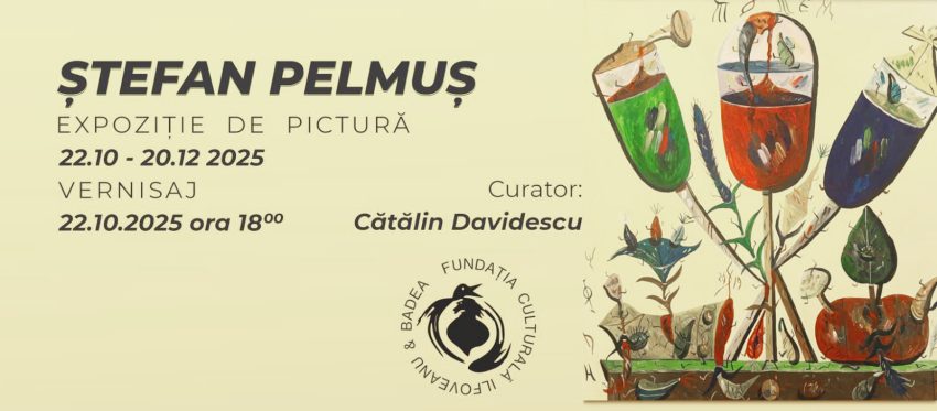 Invitatie Vernisaj Stefan Pelmus Invitatie Vernisaj Stefan Pelmus