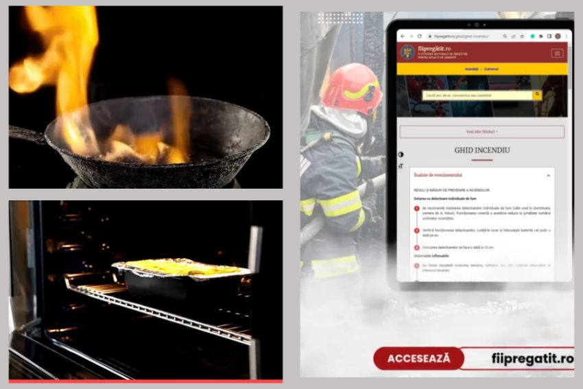 incendiu bucatarie