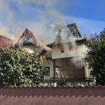 Incendiu la o locuință din comuna Dragoslavele. Femeie cu arsuri transportată la spital! 15 incendiu casa Arges